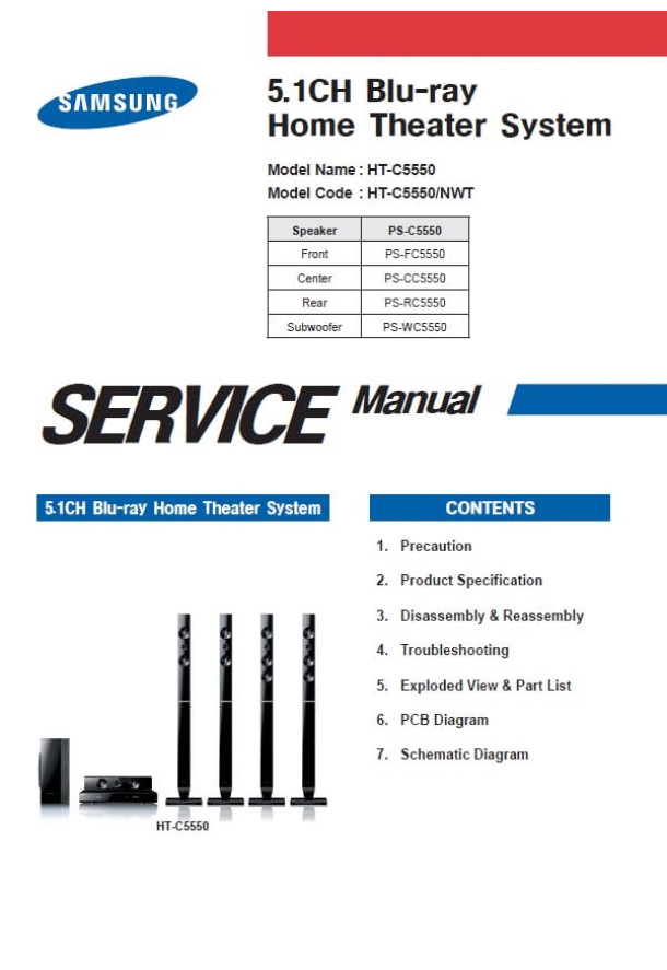 HT-C5550, PS-WC5550_NWT